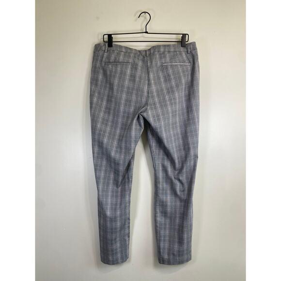 Adrienne Vittadini Pink & Gray Dress Pants - Size 12 - Picture 9 of 13